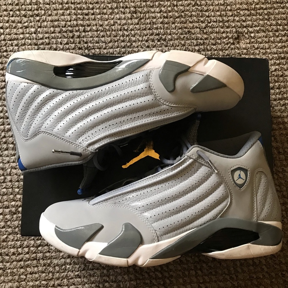 Air Jordan 14 wolf gray